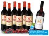 Probierpaket bestehend aus 6 Flaschen Castillo de Monastra + 1 Flasche Vinos Sin Ley gratis für nur 29,99 Euro