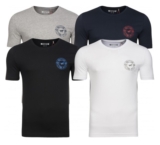 Doppelpack Mustang Logo Print Herren T-Shirts nur 17,99 Euro