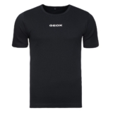 Outlet46: GEOX Spa Herren T-Shirt in Schwarz für nur 7,99 Euro inkl. Versand