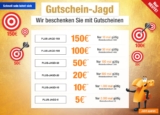 Gutschein-Jagd: Bis zu 150,- Euro Rabatt im Plus Onlineshop!