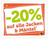 20% Rabatt auf Jacken und Mäntel bei Vertbaudet – z.B. gefütterte Regenjacke nur 18,94 Euro inkl. Versand