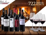 Bundle aus 8 Flaschen Robert Parker Weinpaket und 4 Schott Zwiesel Gläser nur 59,90 Euro inkl. Lieferung
