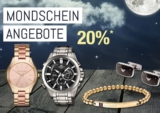 Bei Galeria Kaufhof ab 20 Uhr „Mondschein Angebote“ mit 20% auf Uhren und Schmuck