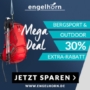 30% Extra-Rabatt auf Bergsport und Outdoor