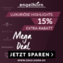 15% Extra-Rabatt auf verschiedene Luxusmarken