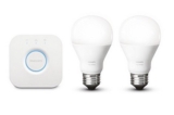 Philips Hue White LED-Lampen 2er Starter-Set E27 inkl. Bridge dimmbar für nur 49,88 Euro inkl. Versand