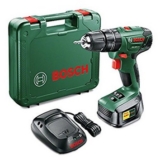 Knaller! Bosch PSB 18 LI-2 Akku Schlagbohrschrauber mit 1.5Ah Akku und Koffer rund 59,- Euro inkl. Versand