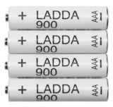 Offline-Tipp! LADDA Akkus als AA und als AAA mit hoher Energiekapazität nur 5,99 Euro bzw. 6,49 Euro im 4er Pack