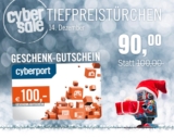 100,- Euro Cyberport Gutschein für nur 90,- Euro