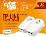 TP-Link TL-PA8030P KIT AV1200 2er Kit (1200Mbit Powerline, 3xGB LAN, Steckdose) für nur 72,90 Euro
