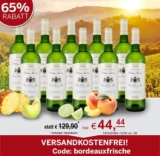 10 Flaschen Château Naudeau Entre-deux-Mers für nur 44,44 Euro