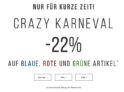 Heute 22% Rabatt auf blaue, rote und grüne Artikel bei Tom Tailor