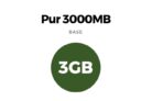 BASE Tarif Pur mit Allnet-Flat + 3GB Daten für nur mtl. 15,99 Euro + Smartphone für 1,- Euro