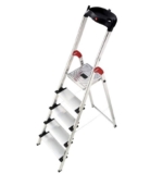 Hailo Profistep XXL Aluminium Sicherheitsleiter mit 5 Stufen für nur 49,99 Euro