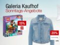 Galeria Kaufhof Sonntagsangebote mit vielen verschiedenen Rabattaktionen