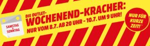 Outlet-Wochenend-Kracher mit vielen sehr guten Angeboten