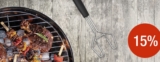 15% Rabatt auf Grills und Zubehör von Weber und tepro im Galeria Kaufhof Onlineshop