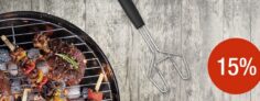 15% Rabatt auf Grills und Zubehör von Weber und tepro im Galeria Kaufhof Onlineshop