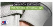 Großer Champion Sale bei Outlet46 – z.B. verschiedene Shirts und Shorts für nur 9,99 Euro inkl. Versand