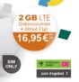 mobilcom-debitel Telekom Magenta Mobil S mit Allnet- und SMS-Flat + 2GB Daten (Friends mit 4GB) für nurm 16,95 Euro