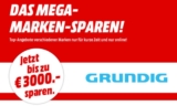 Mega-Marken-Sparen bei Mediamarkt: Haushaltsgeräte und Küchenzubehör von Grundig, iRobot, Tefal und WMF