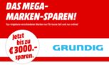 Mega-Marken-Sparen bei Mediamarkt: Haushaltsgeräte und Küchenzubehör von Grundig, iRobot, Tefal und WMF