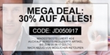 30% Rabatt bei Jeans-Direct ab 40,- Euro Bestellwert (auch auf bereits reduzierte Artikel)