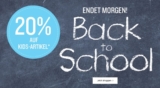 Endet morgen! 20% Rabatt auf Office- sowie Kids-Styles im Tom Tailor Onlineshop