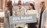20% Rabatt auf eure Bestellung im C&A Onlineshop – auch auf bereits reduzierte Artikel!