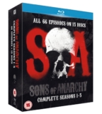 O-Ton! Box „Sons of Anarchy – Seasons 1-5 auf 15 Blu-rays“ nur 20,15 Euro inkl. Versand