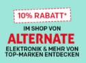 Bei Rakuten im Shop von Alternate satte 10% auf Alles