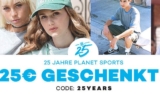 Spring Sale bei Planet Sports mit satten Rabatten + 25,- Gutscheincode (MBW 125,-)
