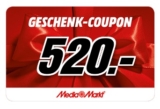 Allnet-Flat im Telekom-Netz mit 2GB Daten für 31,99 Euro – dazu 520,- Euro MediaMarkt-Gutschein
