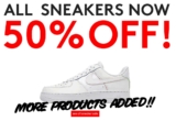 Tipp! Alle Sneakers zum halben Preis im Caliroots Onlineshop