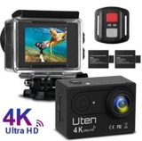 Wasserdichte Action Sports-Cam Uten 4K mit 16MP, Wifi und 170 Grad-Weitwinkel mit viel Zubehör nur 35,99 Euro
