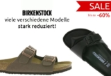 Großer Birkenstock Sale bei Outlet46 mit 19 Modellen ab 17,99 Euro
