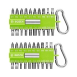 Bosch Schrauberbit Set Snap-hook mit Karabiner im Doppelpack für  9,99€