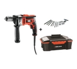 Black & Decker KR705K Schlagbohrmaschine mit Werkzeugbox + Zubehör für nur 54,95 Euro inkl. Versand