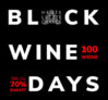 Black Wine Days bei Weinvorteil mit 100 Weinen und bis zu 70% Rabatt – ab 2,99 Euro pro Flasche