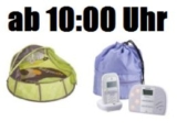 [AMAZON BLITZANGEBOTE AM 9. September ab 10:00 Uhr] Die Blitzangebote im Preisvergleich: Babymoov Reisebett und Audioline Babyphone!