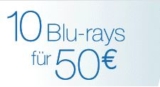 10 Blu-rays für nur 50,- Euro inkl. Versand
