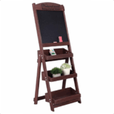 Greensen Holz Blumenständer mit 3 Stufen und Tafel für nur 29,99 Euro bei Amazon