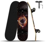YHF Cruiser Skateboard mit ABEC-11 Kugellagern für 19,50€