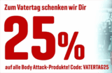 25% Rabatt auf das gesamte Sortiment im Body Attack Onlineshop
