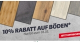 10% Rabatt auf Böden bei Hagebau