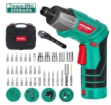 Hychika Akkuschrauber (6N·m Max. Drehmoment, 2000mAh) für nur 18,20 Euro inkl. Versand