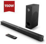 Bomaker Soundbar mit Wireless Subwoofer (2.1 Kanal, 150W, Bluetooth 5.0) für nur 90,99 Euro inkl. Versand