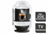 BOSCH Tassimo Vivy (T12) TAS1204 Snow White + 20,- Euro Tassimo Gutschein für nur 29,- Euro inkl. Versand