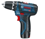 Bosch Professional Akkuschrauber GSR 12V-15 mit 2 x 2,0 Akku, Ladegerät und Zubehör-Set für 109,99€
