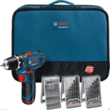 WOW! Bosch GSR 10,8-2-LI Akku-Bohrschrauber 10.8 V 1.5 Ah Li-Ion + Zubehör, + 2. Akku zusammen nur 99,99 Euro inkl. Versand